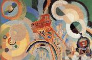 Delaunay, Robert Air iron and Water Germany oil painting artist